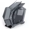 Jonsbo MOD3 Mini Micro-ATX Tower Showcase Tempered Glass - Grau - Tower