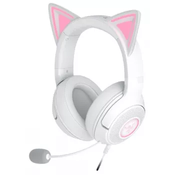 Headset Razer Kraken Kitty V2 Wired USB Type-A Weiß — Circumaural, Kopfbügel, 20–20000 Hz, 2 m Kabel