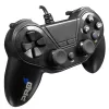 Kabelgebundener Gamecontroller SUBSONIC SA5417 für PS4, Schwarz