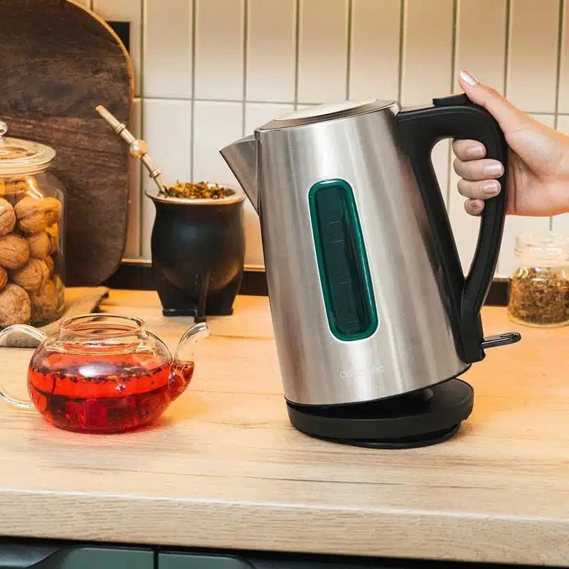 Elektrischer Wasserkocher Cecotec Thermosense 210 Steel 718