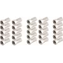 F-Stecker ShiverPeaks 85010-R-SET25, geschraubter Großmutter-Stecker, Set mit 25 Stück