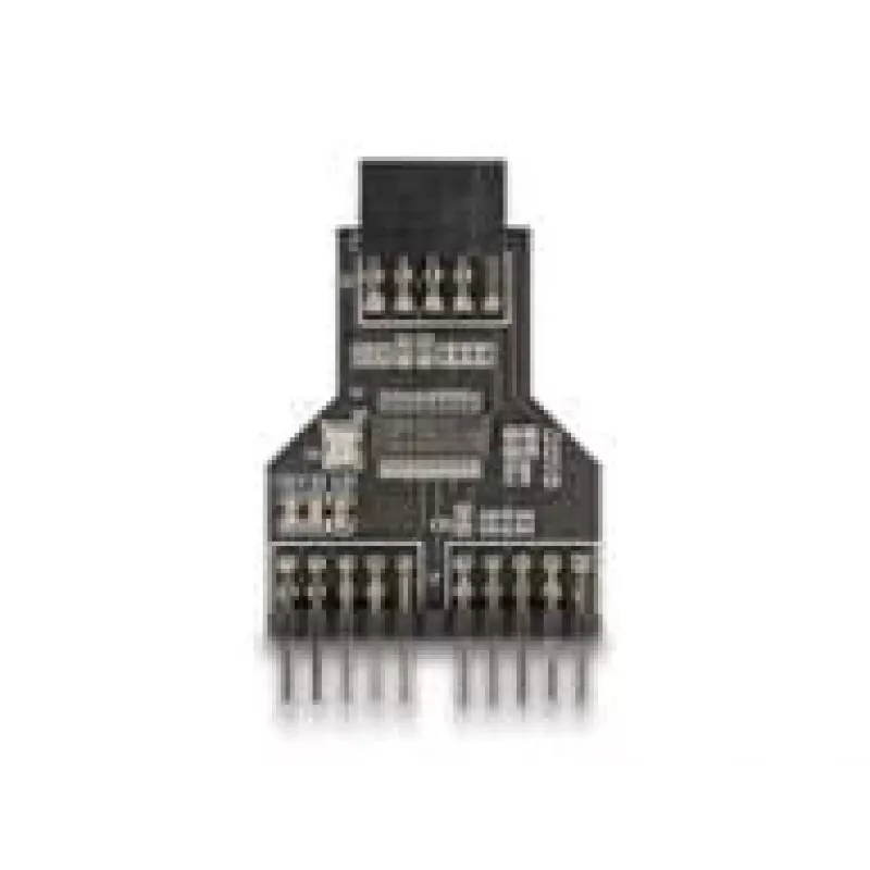 DeLOCK 60045 Kabel-Adapter 9-Pin USB 2.0 2 x 9-Pin-Header Schwarz