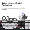 Mechanische Tastatur Keychron Q6H-M1 Wireless RGB Carbon Schwarz