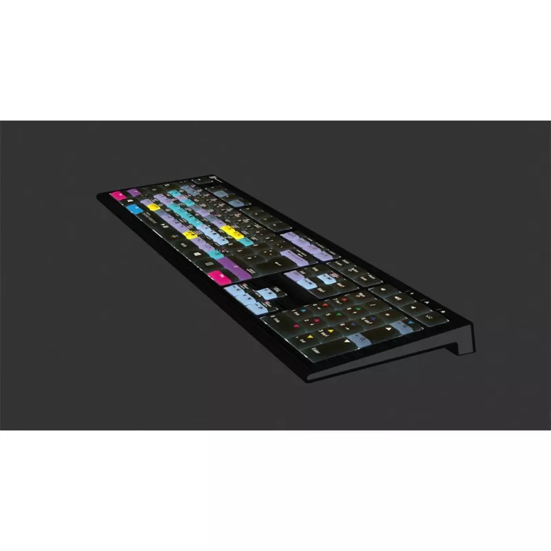 Logickeyboard ASTRA 2 Tastatur USB QWERTZ Englisch Schwarz Full-size 108 Tasten