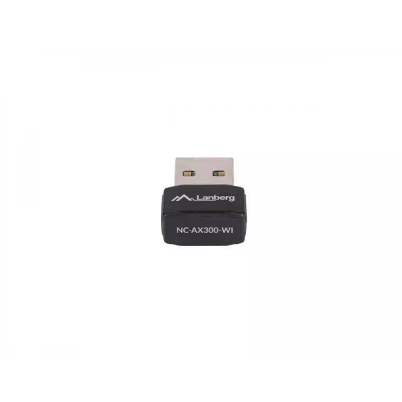 Lanberg USB-Adapter WLAN-Karte, NC-AX300-WI AX300