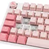 Ducky One 3 TKL Gossamer Pink Tastatur Gaming USB Deutsch Rosa, Weiß
