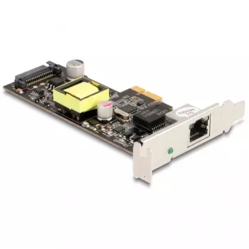 DeLOCK 88506 PCI Express x1 Netzwerkkarte, 1 x RJ45 2,5 Gigabit LAN PoE+