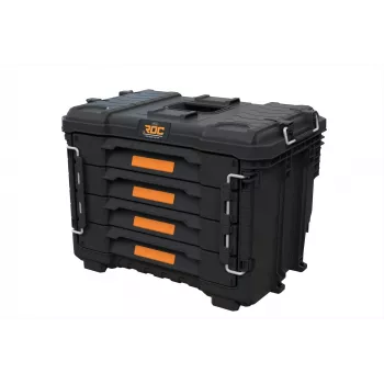 Werkzeugkasten KETER DIY ROC Pro Gear 4 Drawers Unit XL mit 4 Schubladen, Technopolymer, 25 L
