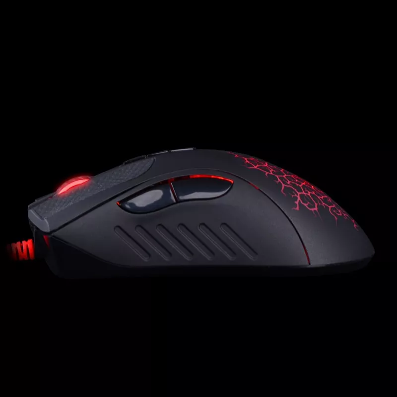 BLOODY A90 Maus Gaming Rechtshänder USB Typ-A Optisch 6200 DPI