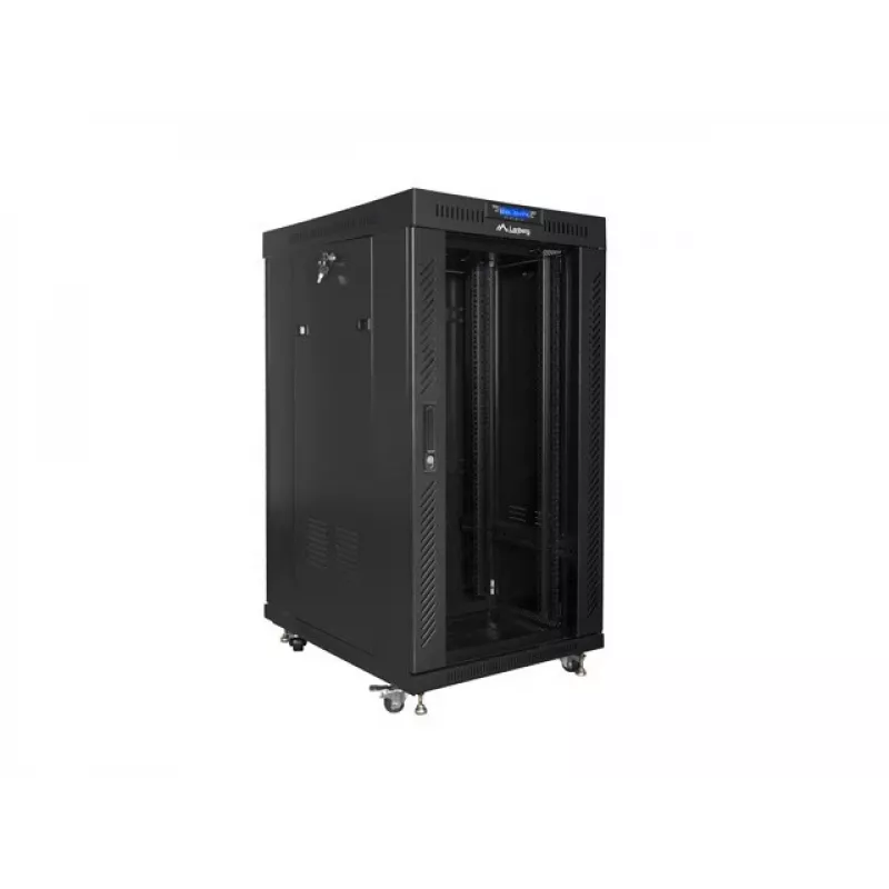 Freistehender Rack-Schrank LANBERG FF01-6822-12BL 22U Schwarz 1200 kg