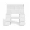 KUBA Schreibtisch Set + Extension Piece, weiß