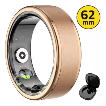 Smart Ring MANTA SR01GD 62mm OneRing Gold — Größe 62, metallisch-goldenes Finish