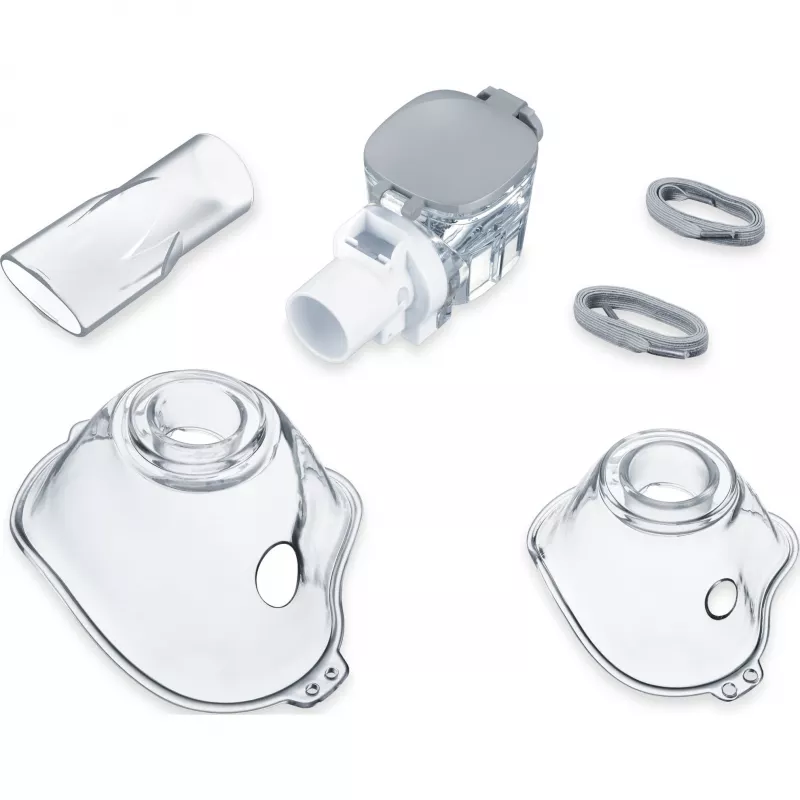 Beurer IH 57 Inhalator mit Erwachsenen- und Kindermaske, batteriebetrieben