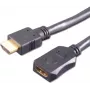 HDMI-Kabel e+p HDMV 402 2m Typ-A-Stecker auf Buchse Schwarz
