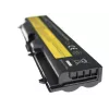Battery Grün Cell LE05 für Lenovo ThinkPad T410 T420 T510 T520 W510 Edge 14 15 E525 — 11.1V 4400mAh Li-Ion, 6 Zellen, schwarz