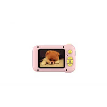 Kinder-Digitalkamera Denver KCA-1351RO 12MP Pink Gelb