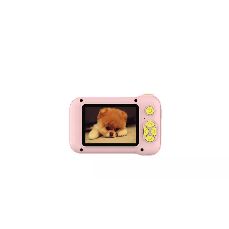 Kinder-Digitalkamera Denver KCA-1351RO 12MP Pink Gelb