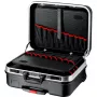 Knipex BIG Basic Move Werkzeugkoffer aus Acrylnitril-Butadien-Styrol (ABS), Aluminium Schwarz