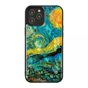 Schutzhülle iKins für Apple iPhone 12 Pro Max — sternennachtschwarz