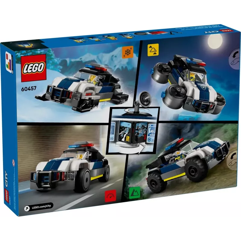 LEGO CITY 60457 Individuelle Polizeiauto-Garage