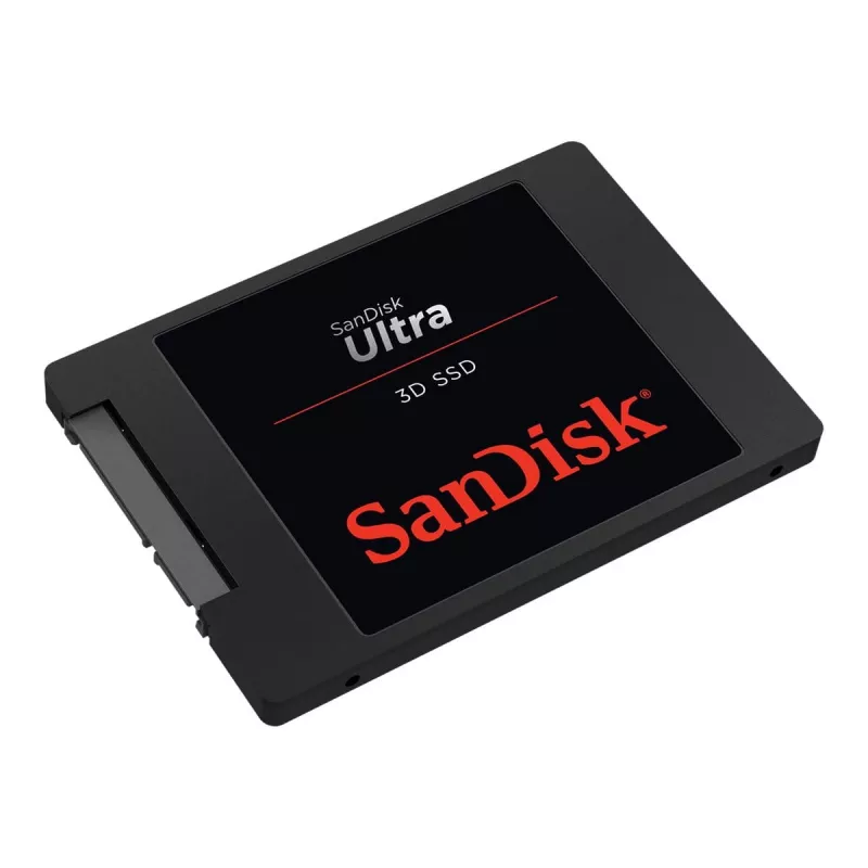 SanDisk Ultra 3D - SSD - 500 GB - intern - 2,5 (6,4 cm) - SATA 6 Gbit/s (SDSSDH3-500G-G26)