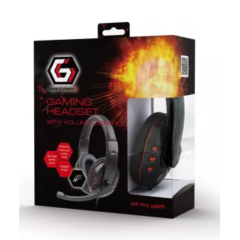 Gembird GHS-402 Kopfhörer/Headset Kabelgebundenes Kopfbügel Gaming Schwarz