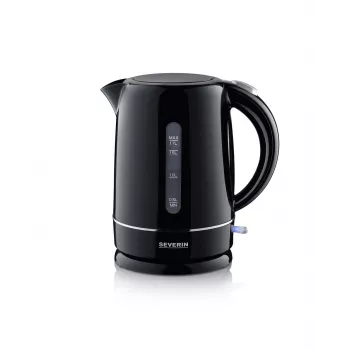 Severin WK 4322 Wasserkocher 1,7 L 2200 W Schwarz