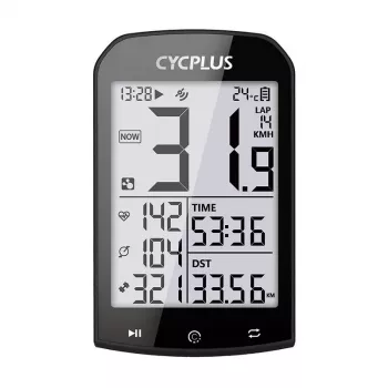 GPS-Fahrradcomputer Cycplus M1, 2,9-Zoll-Display, Bluetooth