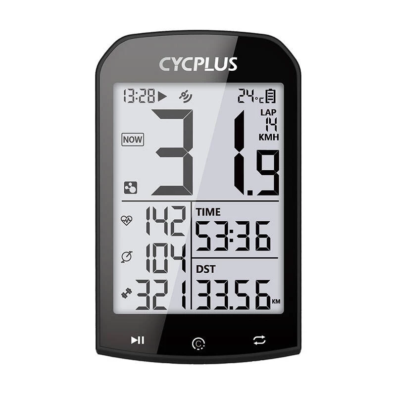 GPS-Fahrradcomputer Cycplus M1, 2,9-Zoll-Display, Bluetooth
