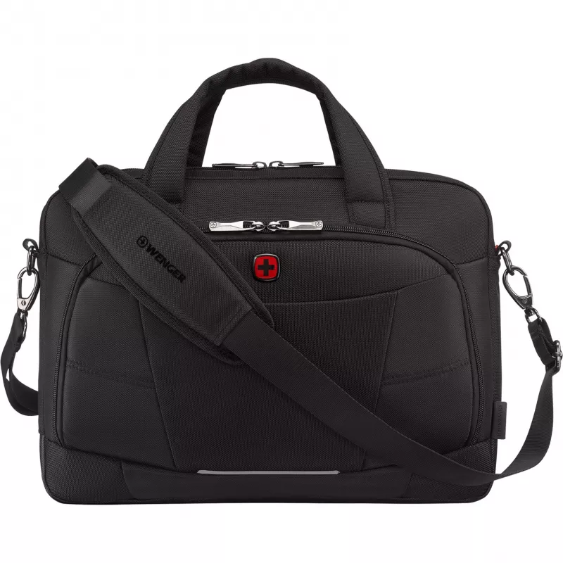 Aktentasche Wenger Altair für 14-Zoll–16-Zoll (bis zu 40,6 cm) Laptop – Schwarz