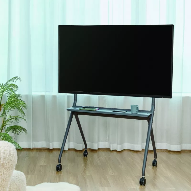 TV-Ständer MACLEAN MC-977 für Bildschirme von 50–86 Zoll, Tragfähigkeit 120 kg