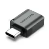 Vention USB-C-Stecker auf USB 3.0-Buchse OTG-Adapter Grau Aluminiumlegierung Typ