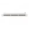 Patchpanel 1U LANBERG PPS7-1024-S – 24-Port, Cat7, F/UTP, Metall, 1U (445×102×44,5 mm)