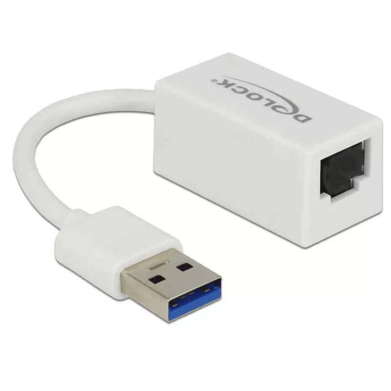 Laptop-Dock DeLOCK 65905 USB Typ-A Weiß