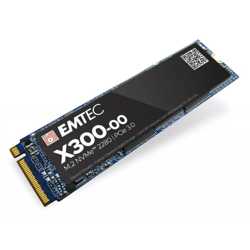 Interne M.2 2280 NVMe SSD EMTEC X300 Power Pro 2 TB PCIe Gen3 x4 — 2500/2000 MB/s