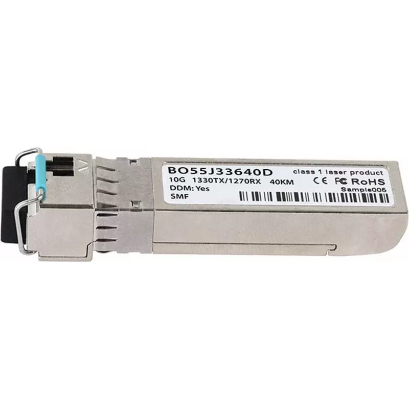 Kompatibler Cisco SFP-10G-BX40D BlueOptics© BO55J33640D SFP+ Bidi Transceiver, LC-Simplex, 10GBASE-BX-D, Singlemode-Faser, TX1330nm/RX1270nm, 40KM, DDM, 0°C/+70°C (SFP-10G-BX40D-BO)