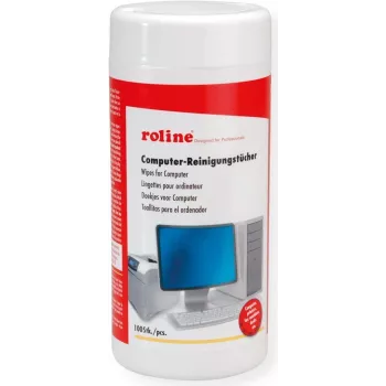 ROLINE Reinigungstücher, 100 Stück