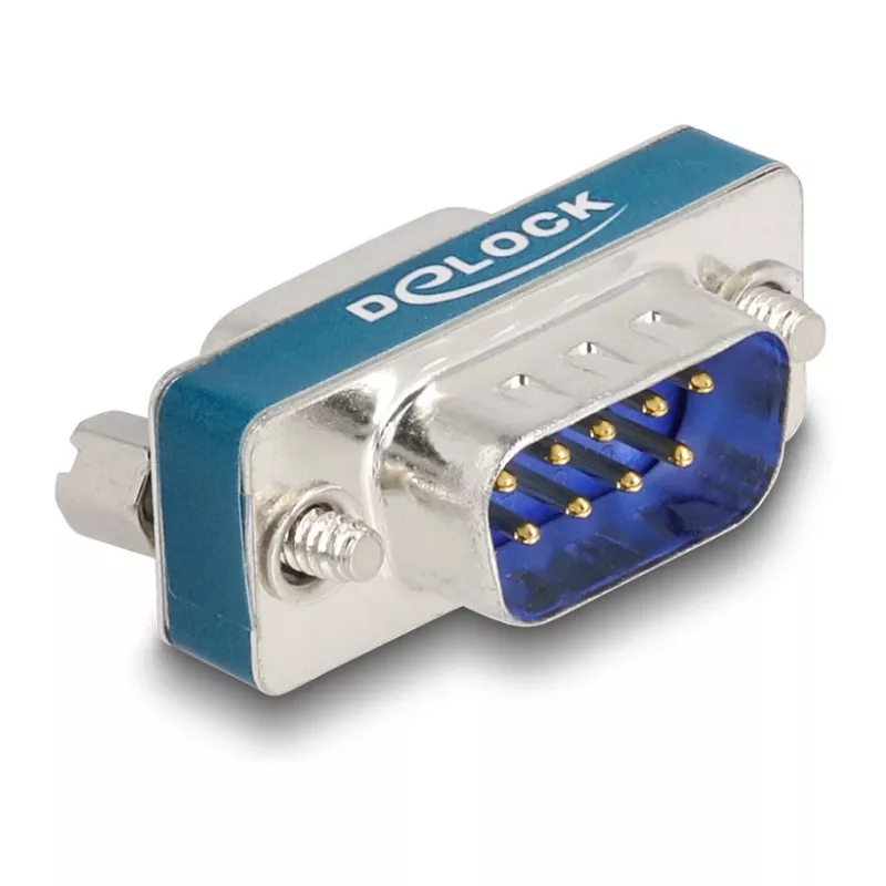 DeLOCK RF/EMI-Entstörfilter D-Sub 9-polig Stecker auf Buchse induktiver Tiefpass