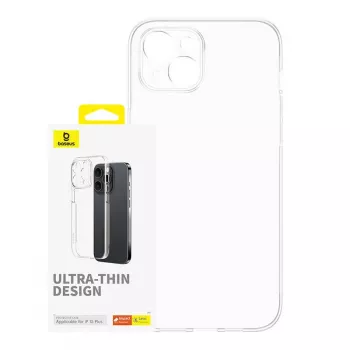 Baseus OS‑Lucent Series Handyhülle für iPhone 15 Plus, transparent, schlank