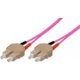 Tecline exertis Connect - Patchkabel - SC Multimode (M) auf SC Multimode (M) - 25 m - Glasfaser - 50/125 Mikrometer - OM4 - aquamarin (39875925)