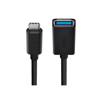 Belkin USB 3.0 Buchse 5GBit/s USB-C auf USB-A 1m Grau (F2CU036BTBLK)