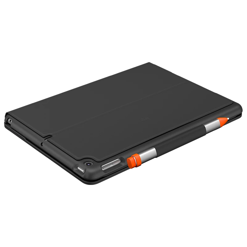Tastatur Logitech schlank Folio für iPad (7., 8. & 9. Generation)