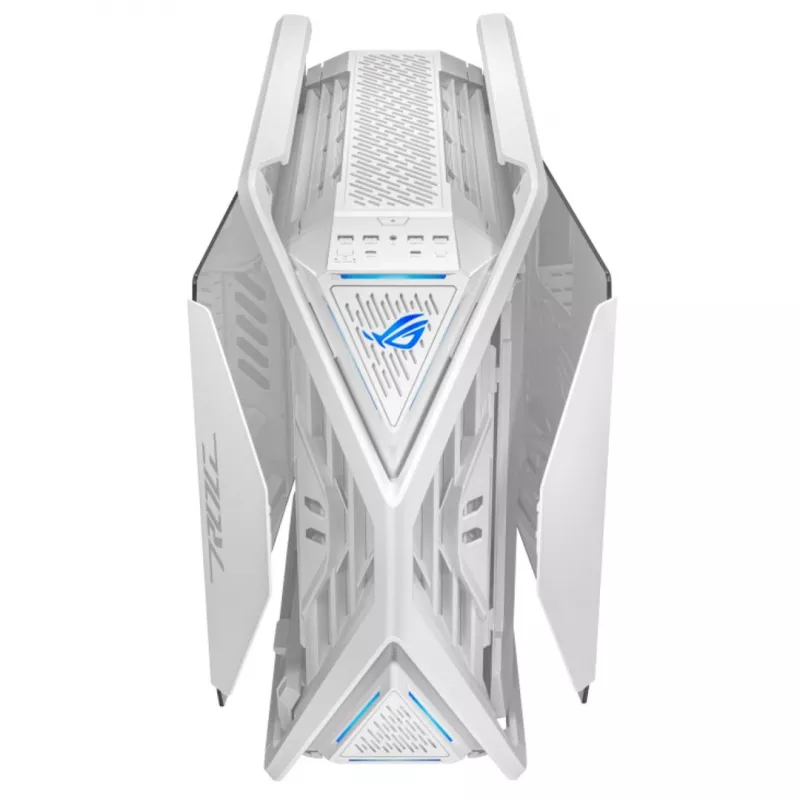 ASUS ROG GR701 Hyperion White, PC, Weiß, ATX, EATX, micro ATX, Mini-ITX, Aluminium, Multi, Front