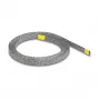 Kabelmantel DeLOCK 20937 Grau Kupfer Polyester 1cm 2000mm