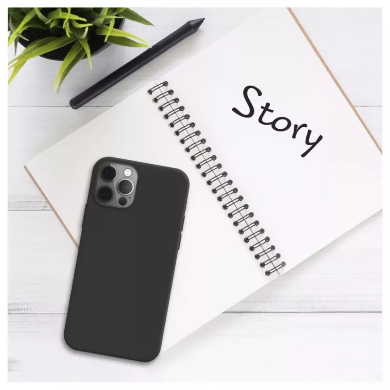 Fixed | Story | Rückseitenabdeckung | Samsung | Galaxy S25 Ultra | Gummi | Schwarz