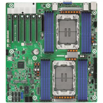 Motherboard ASRock GNR2D16-2T, Intel SoC, LGA 4710 (Socket E2), EEB, 16 DDR5-Steckplätze, max. 128 GB, 10Gb Ethernet