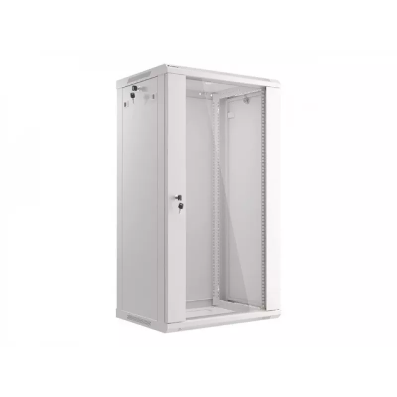 Lanberg WF01-6422-10S Netzwerkschrank 22U Wandmontage Grau
