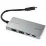 USB 3.1-C Adapter SILVERSTONE SST-EP09C – USB-C-auf-USB-A-Konnektivität, Silber-Finish