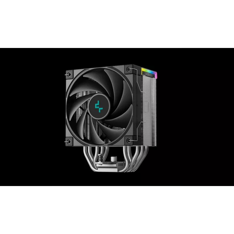 Luftkühler DeepCool AK500S Digital SE — 120-mm-Lüfter, unterstützt LGA1700/AM5/AM4- und Intel LGA115x/1200-Sockel, Schwarz