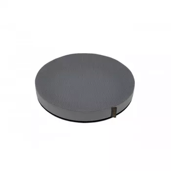 Sitzkissen MDH DRQE3M0BBXXXP — rundes Schaumstoffkissen mit Kühlgel, Ø 390 mm, Höhe 50 mm, grau, max. Belastung 120 kg